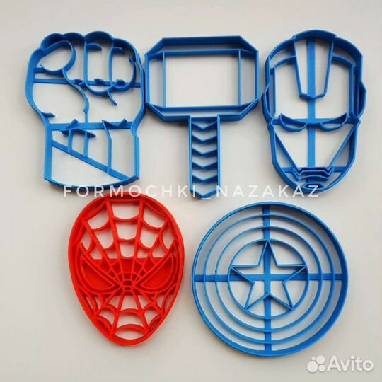 Формы, вырубки, каттеры для пряников