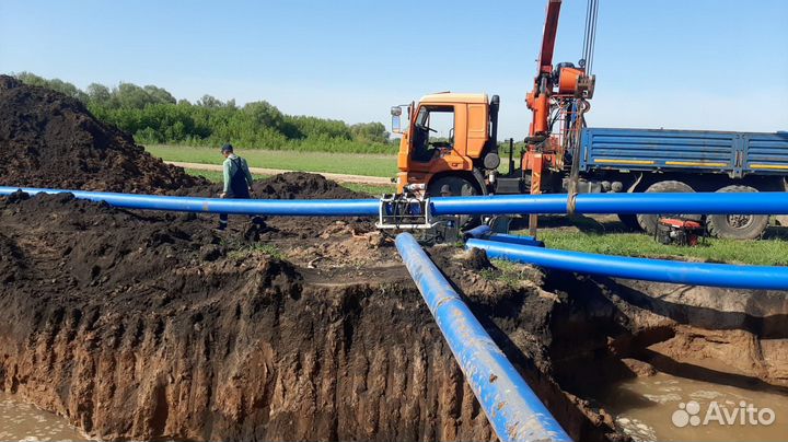 Аренда и услуги манипулятора-вездехода, стрела 7 т, 19 м, борт 8 т, 6 м