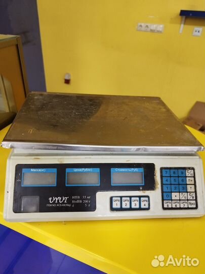 Весы настольные электронные uyut до 35 кг