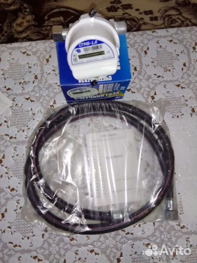 Газовый счетчик новый