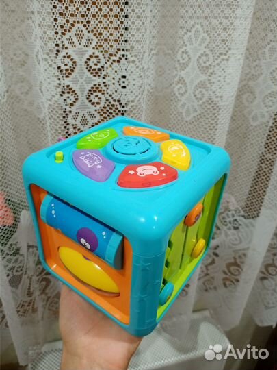 Кубик развивающий baby go