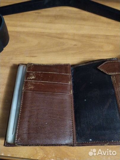 Мужское кожаное портмоне