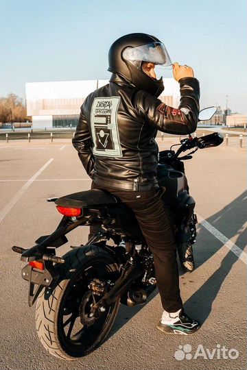 Фотосессия на мотоцикле