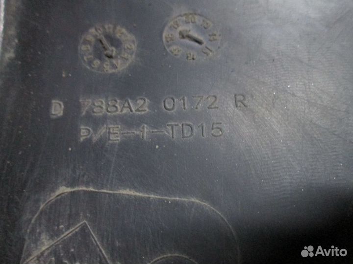 Накладка крыла задняя правая Renault Sandero 2