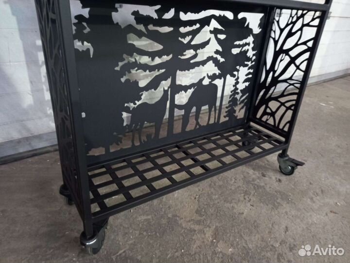 Мангал на колесах