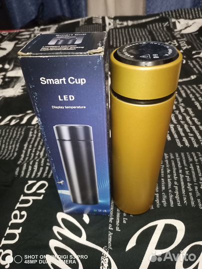 Термос с датчиком температуры 0,5 литра