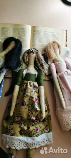 Текстильная интерьерная кукла тильда /tilda