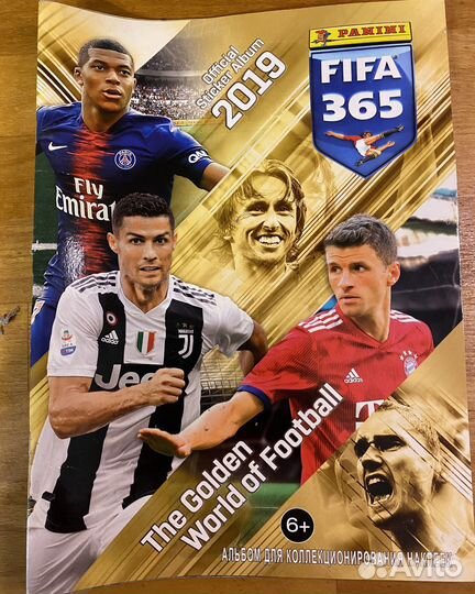 Журналы Panini Fifa 365 2016 и 2019 год