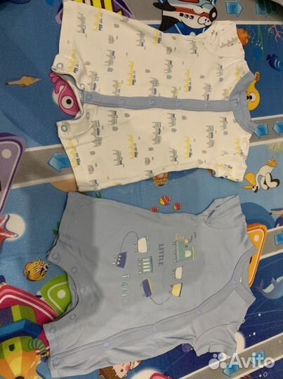 Пакет одежды на мальчика с рождения до года