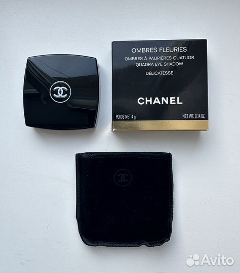 Chanel тени для век ombres fleuries delicatesse