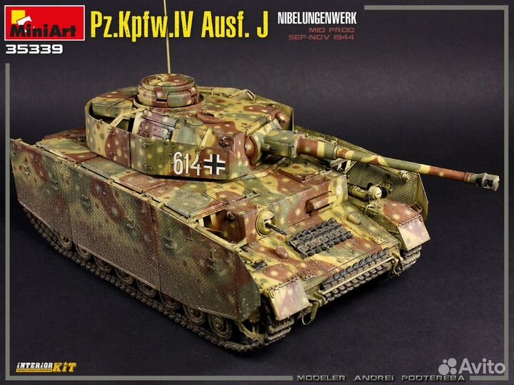 MA35339 Немецкий танк Pz.Kpfw.IV Ausf. J Nibelung