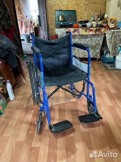 Инвалидная коляска бу, складная