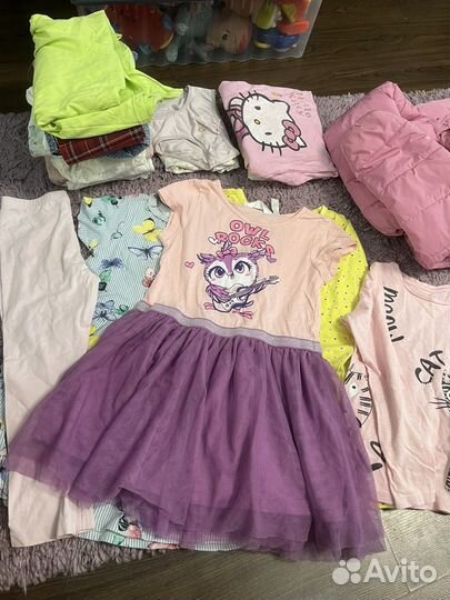 Бронь до 03.10 Большой пакет вещей для девочки