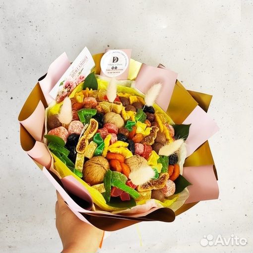 Подарок, съедобный букет