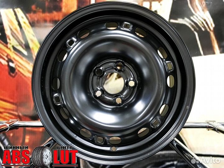 Новые стальные диски R15 для VW Polo