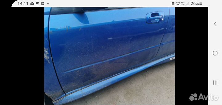 Двери на subaru impreza