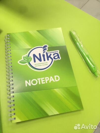 Печать блокнотов с логотипом на заказ