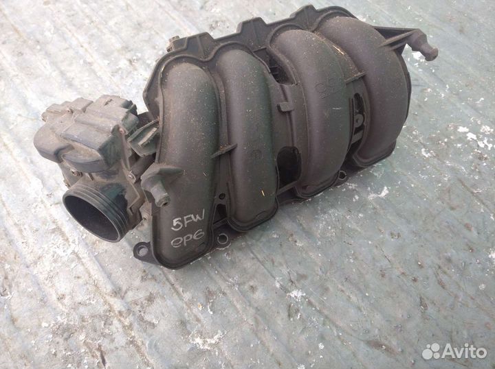 Коллектор дроссель Ситроен С4 Пежо 308 EP6