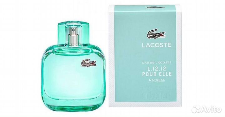 Лакост натуральный женский 100мл