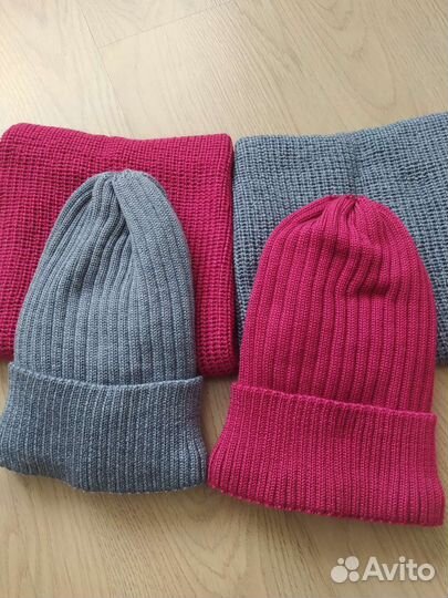 Шапка и снуд новые