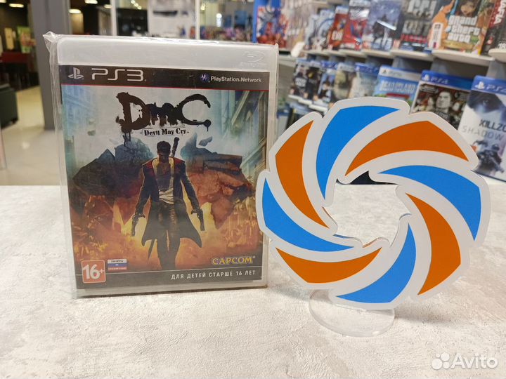 DMC: Devil May Cry PS3, русские субтитры б\у