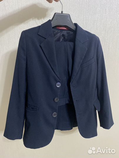 Школьный костюм для мальчика 116 122 синий