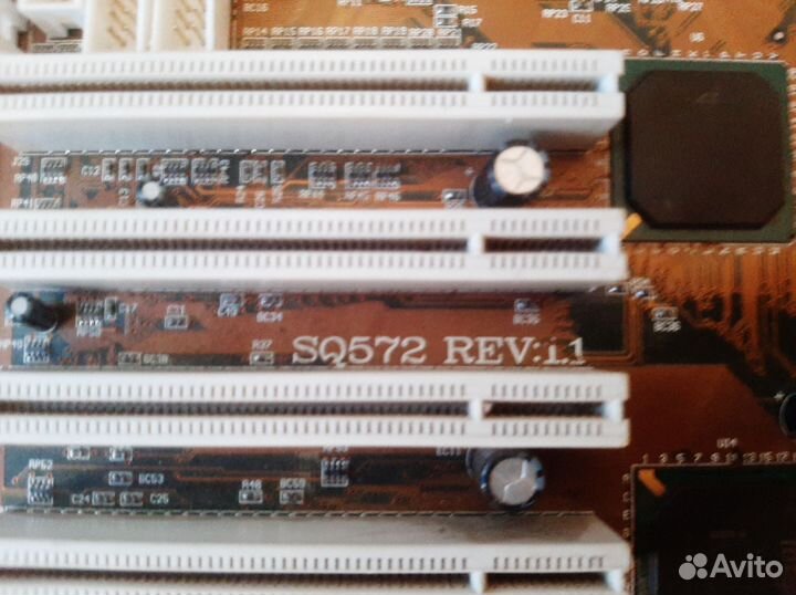 Ретро материнская плата socket 7