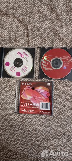 Диски DVD CD бу новые