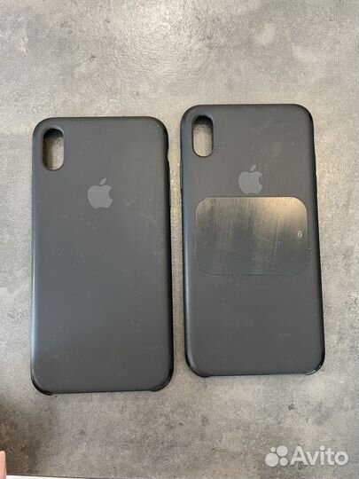 Оригинальные силиконовые чехлы на iPhone xs max