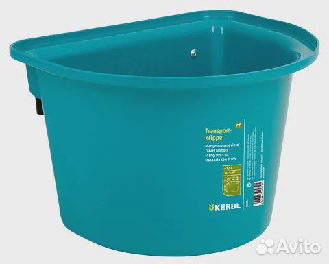 Кормушка навесная, с металлическим креплением,12 л