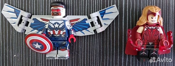 Lego минифигурки Marvel