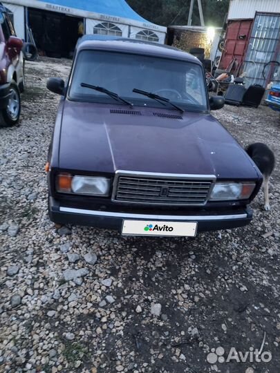 ВАЗ 2107 1.5 МТ, 1998, 123 456 км