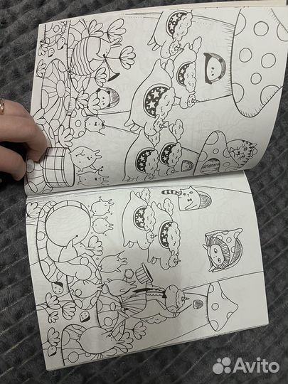 Раскраска миллион единорогов