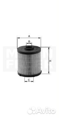 Фильтр топливный vw