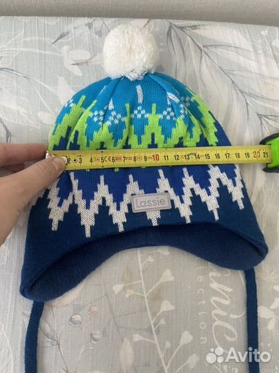 Шапка для мальчика Lassie 42-44cm