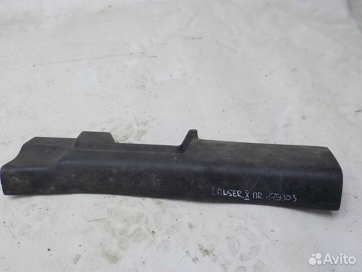 Накладка на порог внутренняя mitsubishi lancer 10