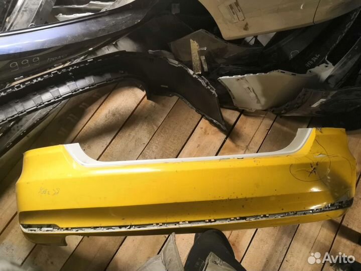 Бампер задний volkswagen polo седан 19 г