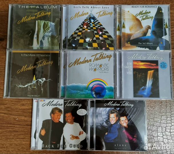 Modern Talking диски audio cd коллекция 8шт