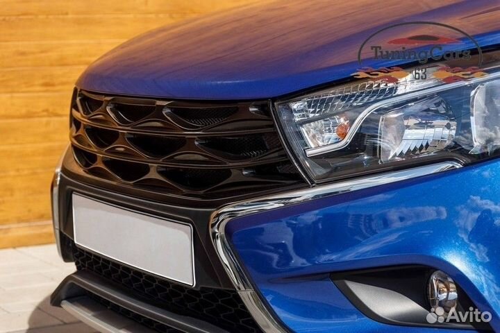 Решетка радиатора Лада Веста-Infiniti Тюнинг