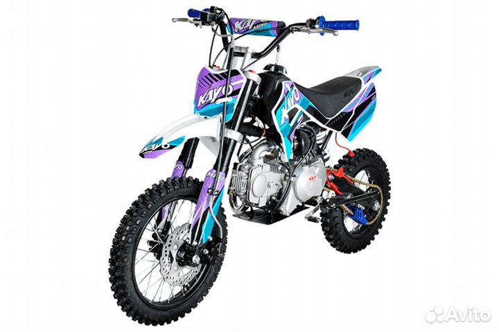 Мотоцикл kayo mini YX125EM pitbike Витрина