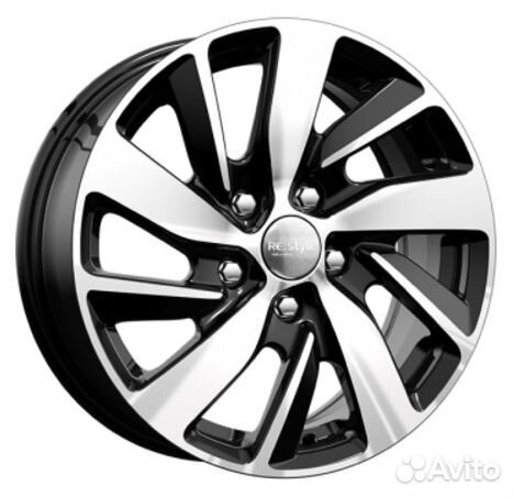 K&K кс741 6,5x16 5х114,3 67.1 46 алмаз черный