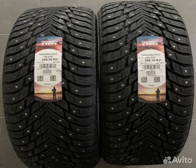 Nokian Tyres Hakkapeliitta 10p SUV 295/35 R21 107Y