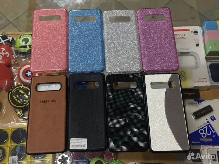 Чехлы силиконовые Galaxy S10