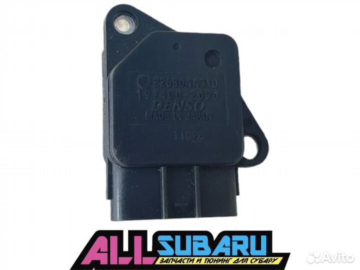 Датчик массового расхода воздуха, дмрв, маф Subaru