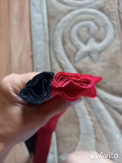 Гофрированная бумага. Остатки