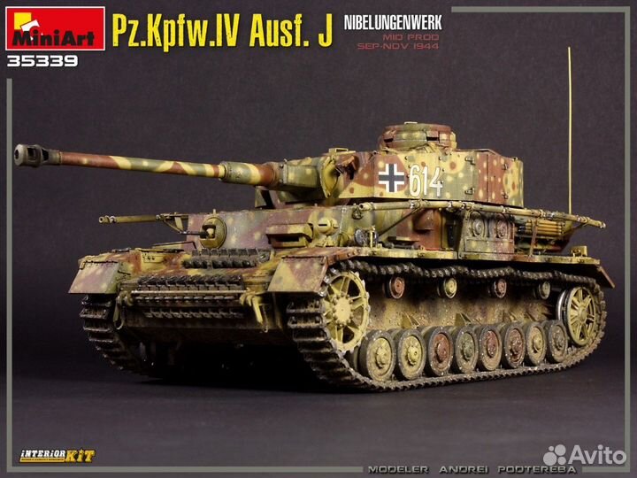 MA35339 Немецкий танк Pz.Kpfw.IV Ausf. J Nibelung