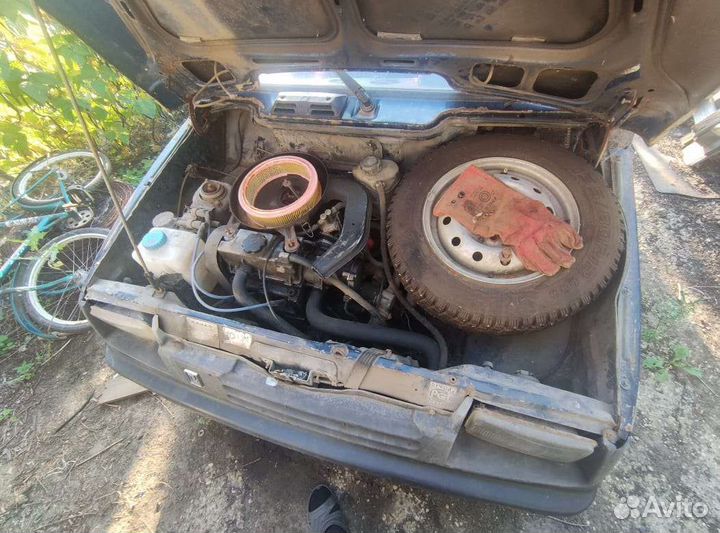 Двигатель с навесным на оку