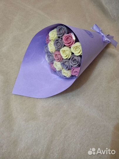 Букет шоколадных цветов