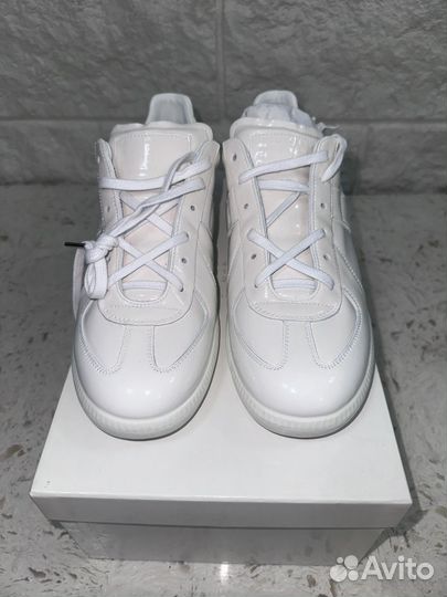 Кеды Maison Margiela Replica Patent White