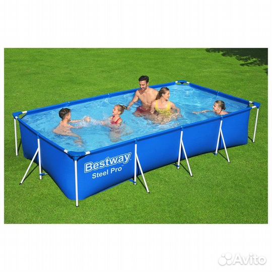 Бассейн каркасный Steel Pro 400х211х 81 (56405)